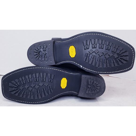 CHIPPEWA Harness Motorcycle Biker Boots 12" Black 27868 Men's Size 13EE in EUC - Picture 14 of 15